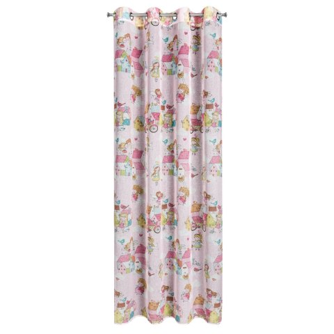 Vorhang POLLY/RÓŻ 140X250 Ösen