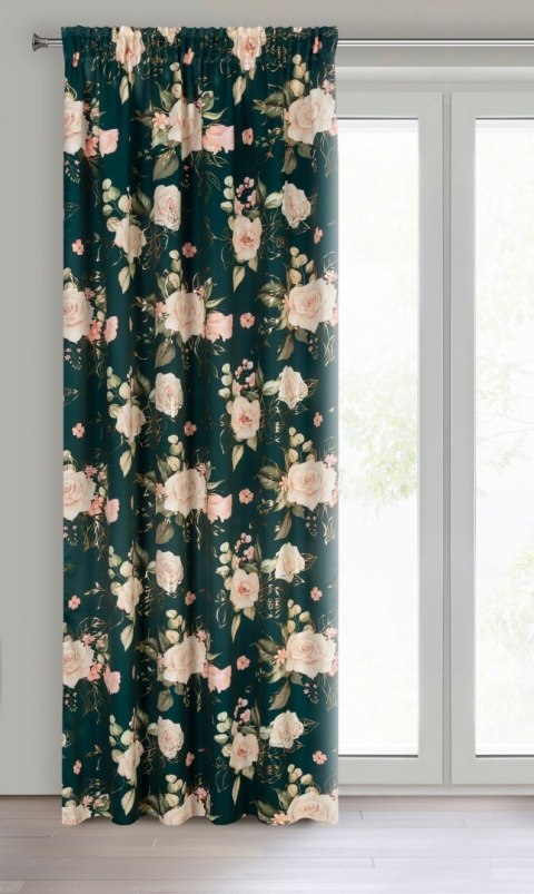 Vorhang ROSE/C.ZI+RÓ 135X270 TAŚMA