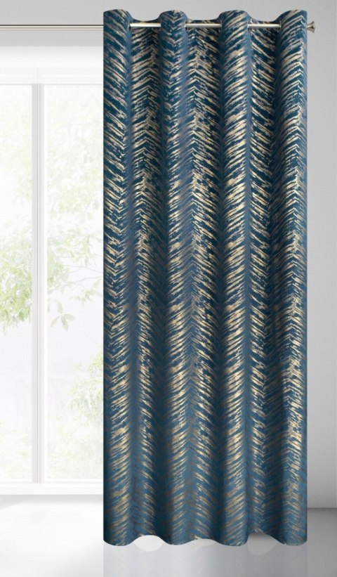 Vorhang SARA/GRA+ZŁO 140X250 Ösen