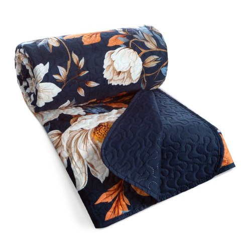 NARZUTA FIORA 170 X 210 CM GRANATOWY