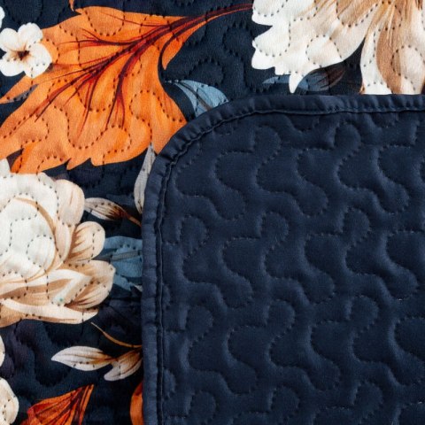 NARZUTA FIORA 200 X 220 CM GRANATOWY