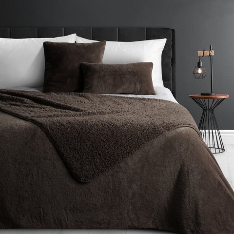 NARZUTA NINA 220 X 240 CM CIEMNOBRĄZOWY