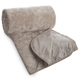 NARZUTA VELVET1 170 X 210 CM BEŻOWY