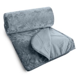 NARZUTA VELVET1 170 X 210 CM SREBRNY