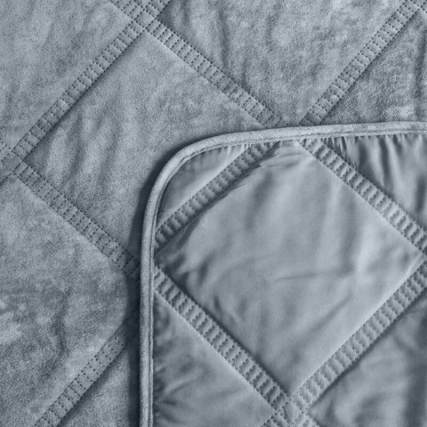 NARZUTA VELVET1 170 X 210 CM SREBRNY