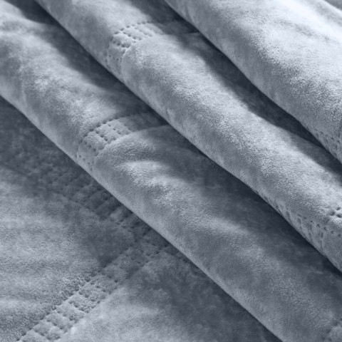 NARZUTA VELVET1 170 X 210 CM SREBRNY