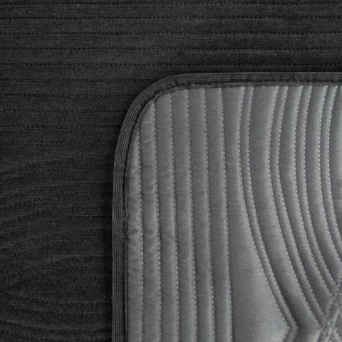 NARZUTA VELVET2 170 X 210 CM CZARNY