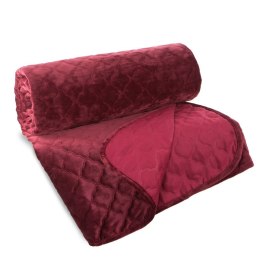NARZUTA VELVET3 220 X 240 CM BORDOWY