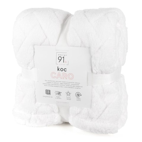 KOC CARO 200X220 CM BIAŁY