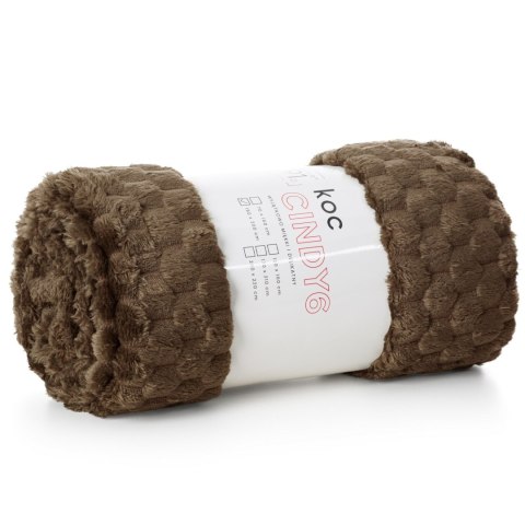 KOC CINDY6 70X160 CM CIEMNOBRĄZOWY