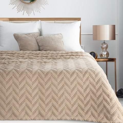 KOC D91 JODŁA 200 X 220 CM CIEMNOBEŻOWY