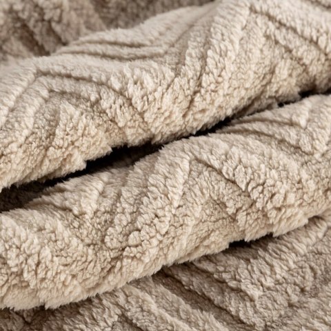 KOC D91 JODŁA 200 X 220 CM CIEMNOBEŻOWY