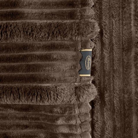 KOC NINA 150 X 200 CM CIEMNOBRĄZOWY