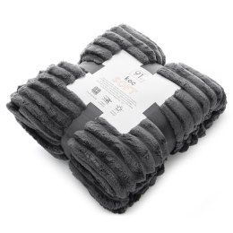 KOC SOFT 150X200 CM STALOWY