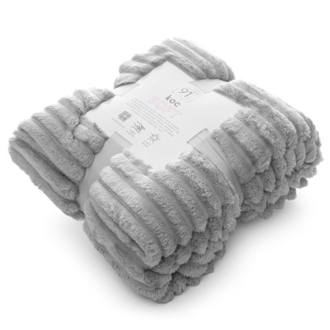 KOC SOFT 170X210 CM SREBRNY