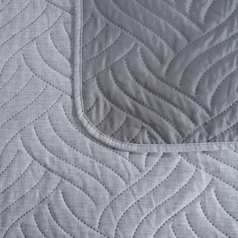 NARZUTA D91 LEN 170 X 210 CM SREBRNY