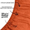 Prześcieradło frotte z gumką Orange 100x200 cm