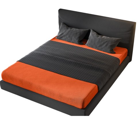 Prześcieradło frotte z gumką Orange 180x200 cm
